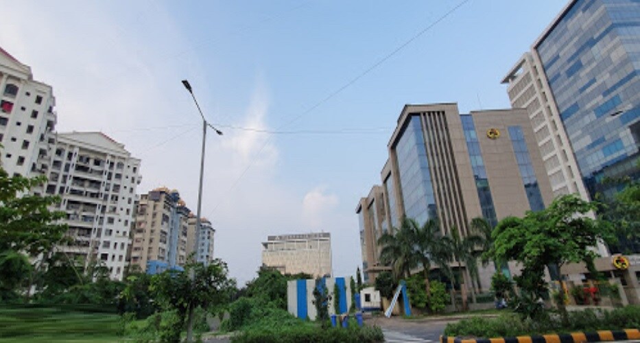 CBD Belapur Sector 15_a city street with tall buildings and trees
